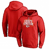 Men's Chiefs Red 2018 NFL Playoffs Chiefs Kingdom Pullover Hoodie,baseball caps,new era cap wholesale,wholesale hats
